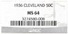 1936 Cleveland 50C NGC, MS-64