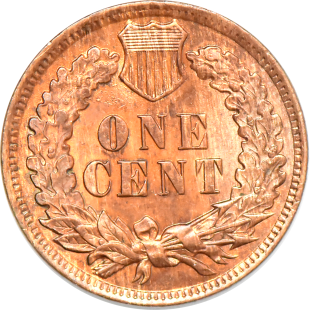 1907 Cent, MS-64 RB