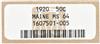 1920 Maine 50C NGC, MS-64