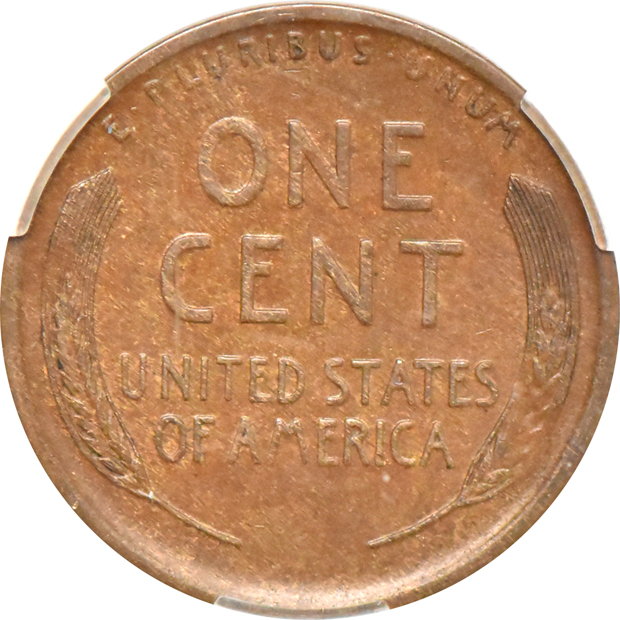 1921-S Cent CACG, AU-55 BN