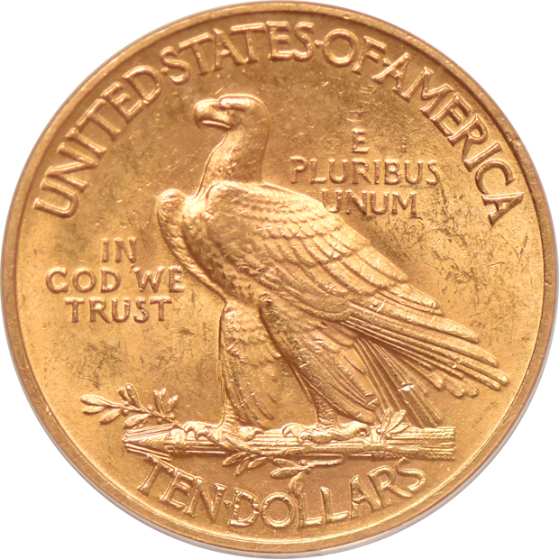 1932 Gold $10 ANACS, MS-62