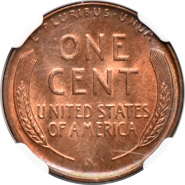 1931-D Cent NGC, MS-65 RB