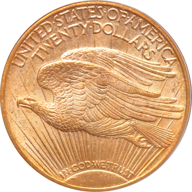 1910 Gold $20 PCGS, MS-62