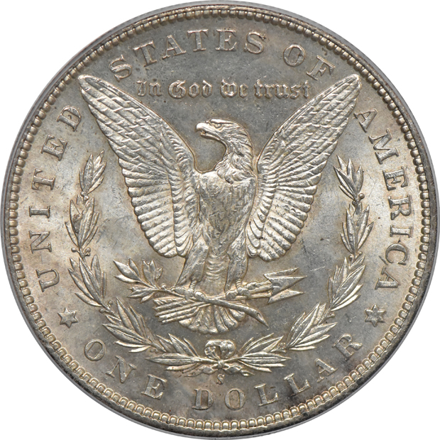 1899-S Silver Dollar PCGS, MS-63