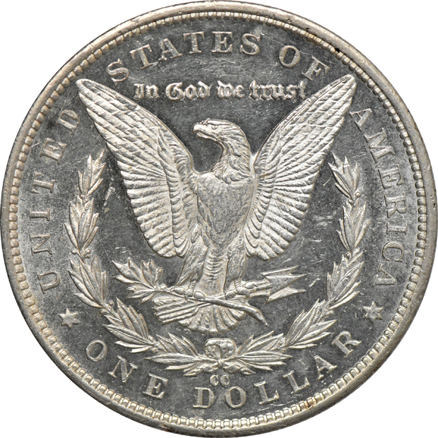 1892-CC Silver Dollar