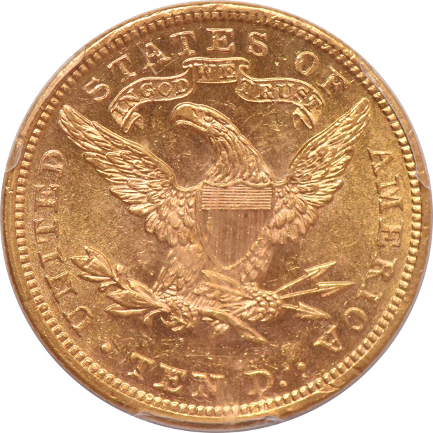 1899 Gold $10 PCGS, MS-61