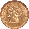 1907 Gold $2.50 NGC, MS-61