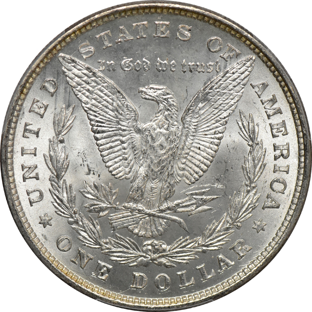 1878 Silver Dollar 8 TF PCGS, MS-64