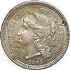 1865 Nickel Three-Cent Piece, MS-63