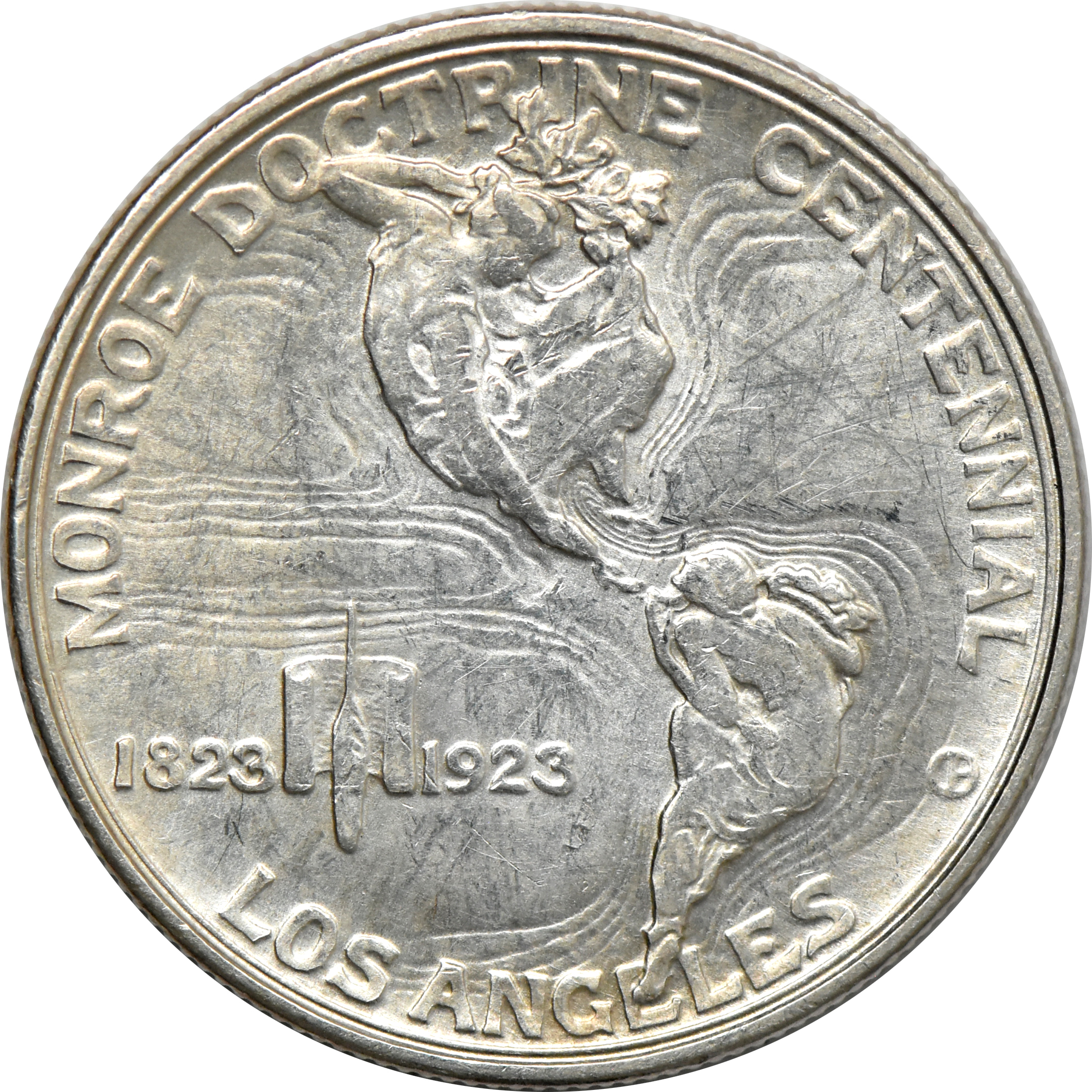 1923-S Half Dollar Monroe, MS-63