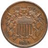 1864 Two-Cent Large Motto, MS-63 BN