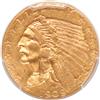 1909 Gold $2.50 PCGS, MS-61