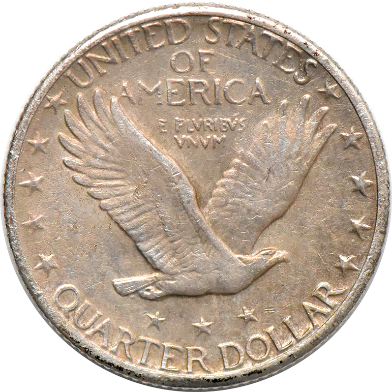 1923-S Quarter, XF +