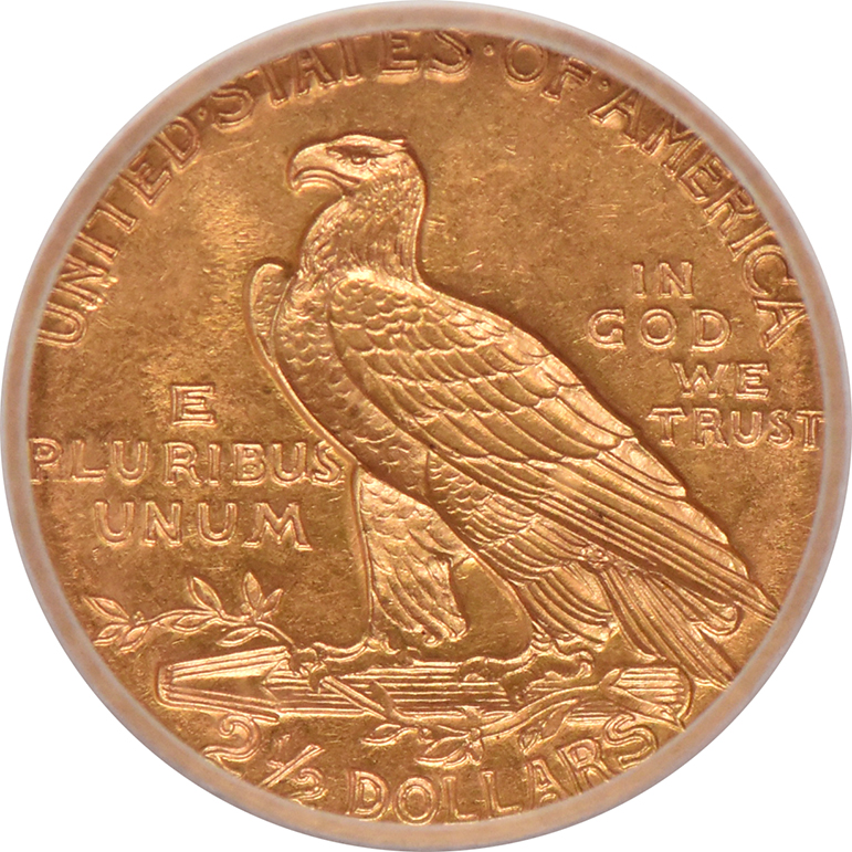 1910 Gold $2.50 ICG, MS-62