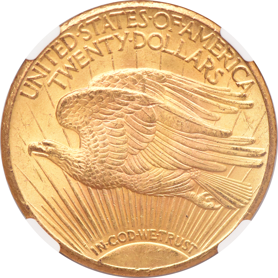 1926 Gold $20 NGC, MS-63
