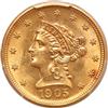 1905 Gold $2.50 PCGS, MS-63