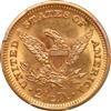 1905 Gold $2.50 PCGS, MS-63