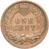 1885 Cent, AU-50