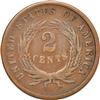1864 Two-Cent Small Motto, F