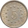 1869 Nickel, MS-64