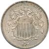 1867 Nickel No Rays, MS-63