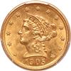 1905 Gold $2.50 PCGS, MS-63