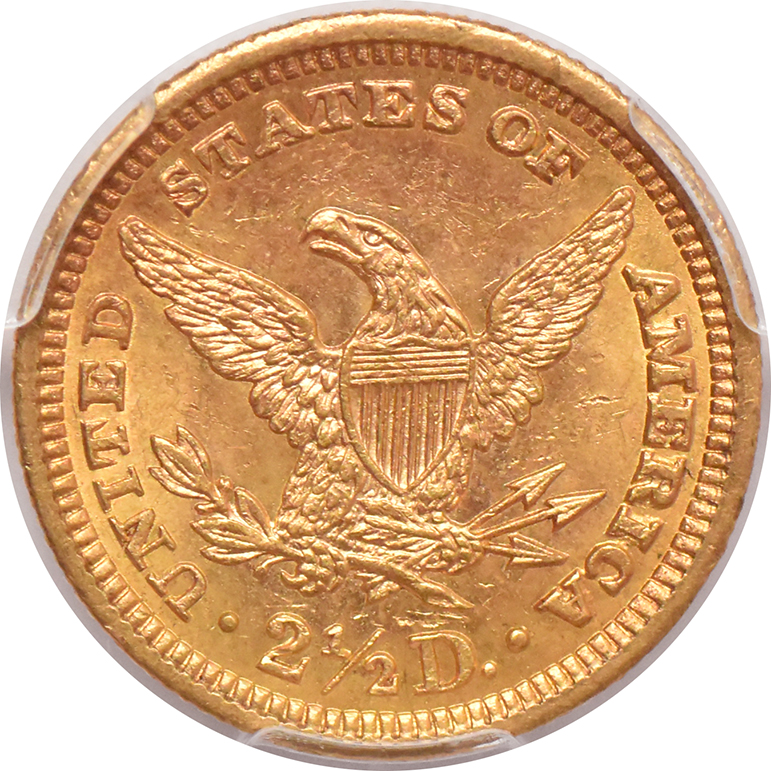 1903 Gold $2.50 PCGS, MS-63