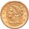 1905 Gold $2.50 PCGS, MS-63