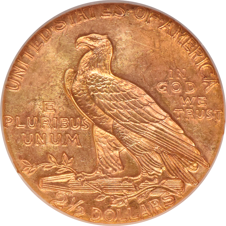 1926 Gold $2.50 NGC, MS-63