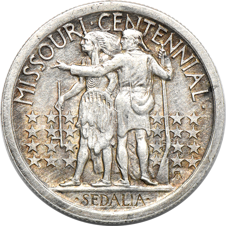 1921 Half Dollar Missouri, AU/Cleaned