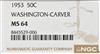 1953 Washington-Carver 50C NGC, MS-64