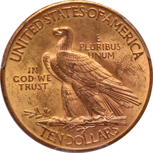 1926 Gold $10 PCGS, MS-62