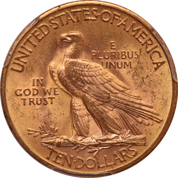 1926 Gold $10 PCGS, MS-62