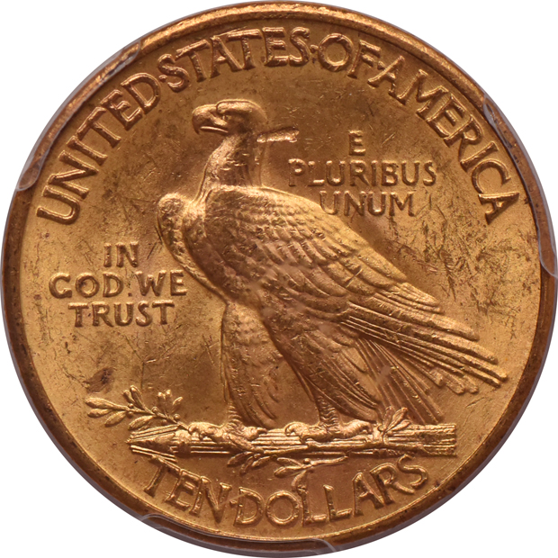 1926 Gold $10 PCGS, MS-62