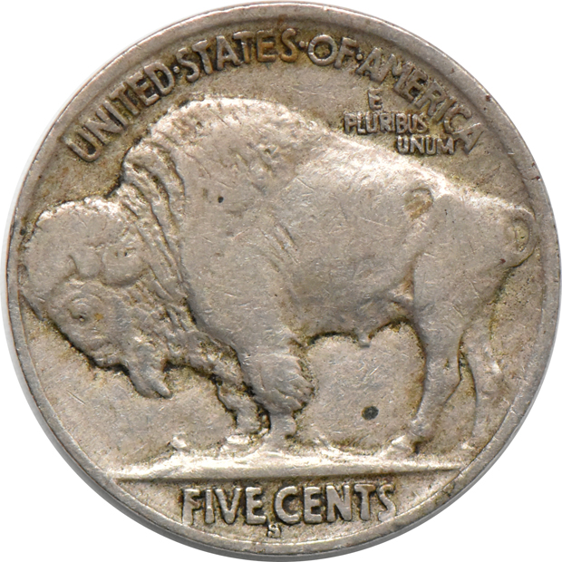 1915-S Nickel, VF-30