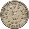 1875 Nickel, XF-40