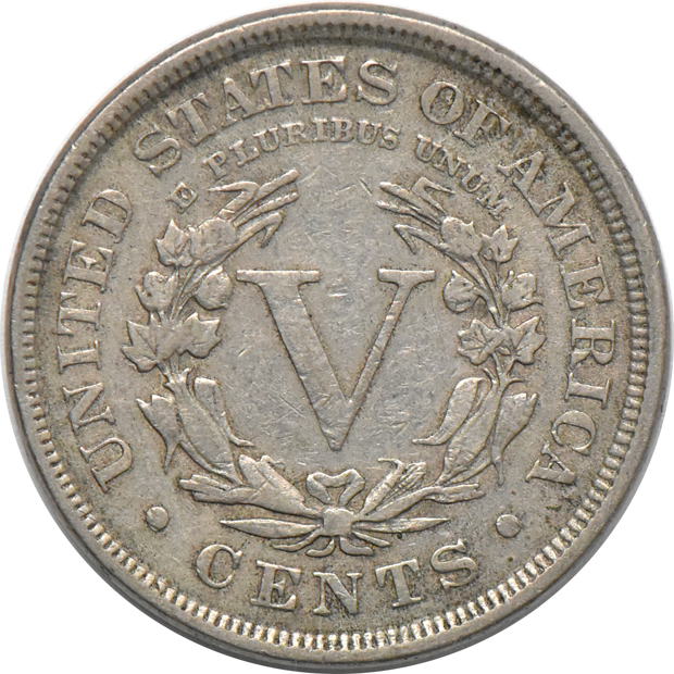 1894 Nickel, VF-25