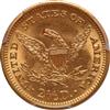 1905 Gold $2.50 PCGS, MS-63