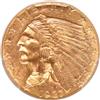 1927 Gold $2.50 PCGS, MS-63