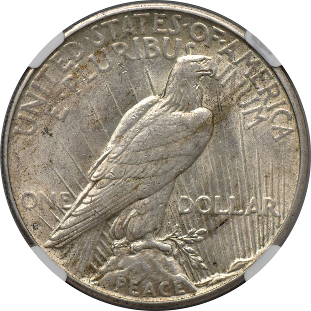 1934-S Silver Dollar NGC, AU-55