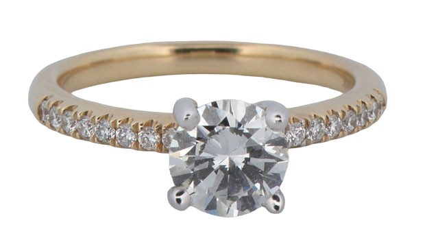 1.00 Carat Round Brilliant, VS2 Clarity, J Color GIA #5222646131