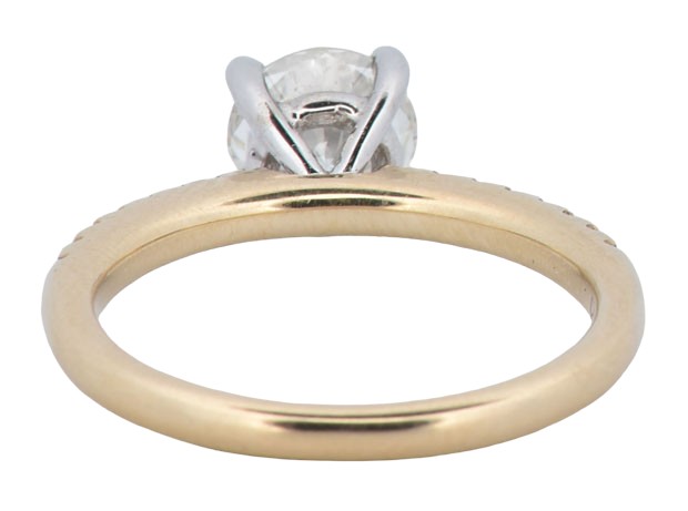 1.00 Carat Round Brilliant, VS2 Clarity, J Color GIA #5222646131