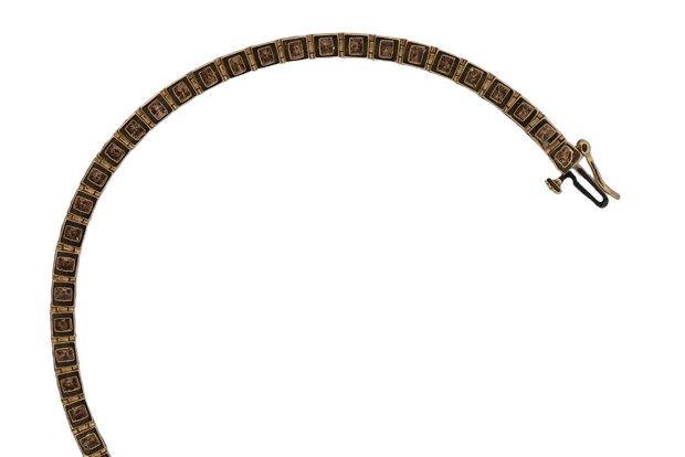14K Yellow Gold Diamond Bracelet with Approximately 6.00 cttw, SI1-I1 Clarity, I-J Color