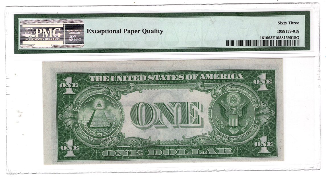 1935-A "S" Fr# 1610 - PMG ChCU-63 EPQ