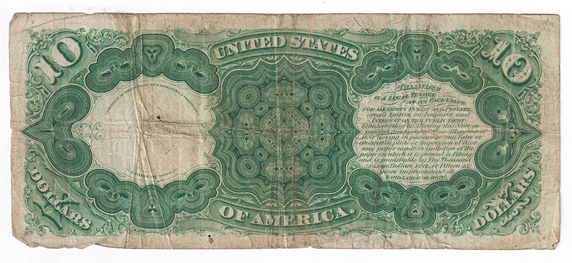 1880 $10 - F/pinhole
