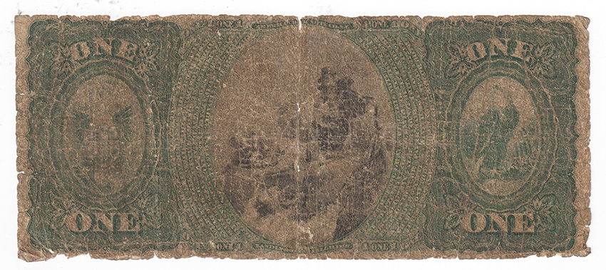 Original Series $1 - Quincy, IL Charter #424 - About Good