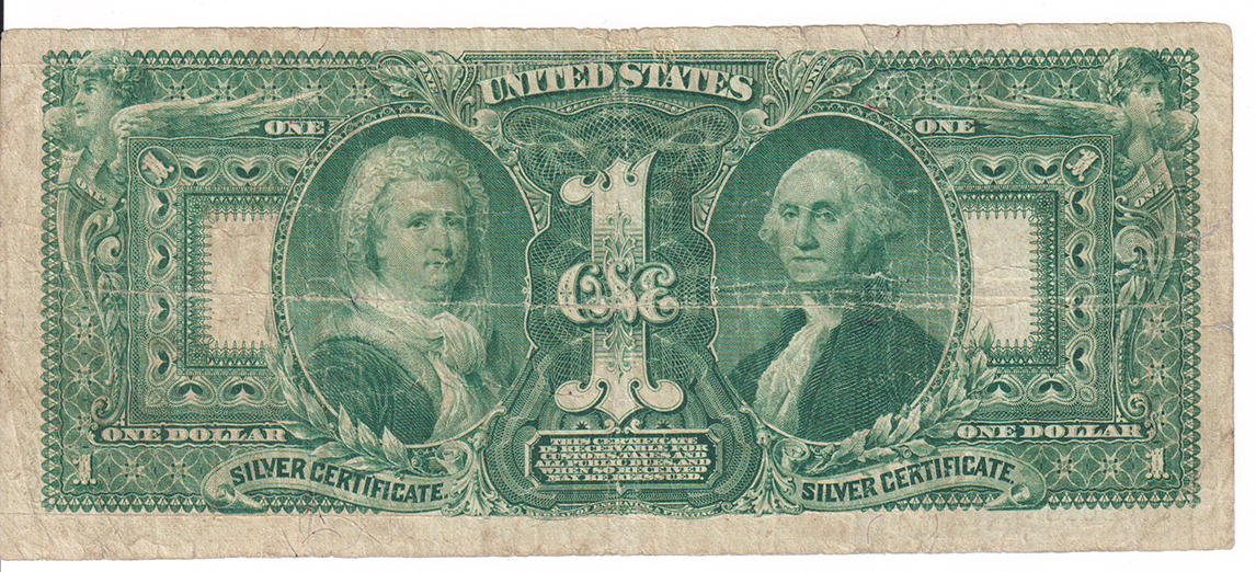 1896 $1 Educational - F