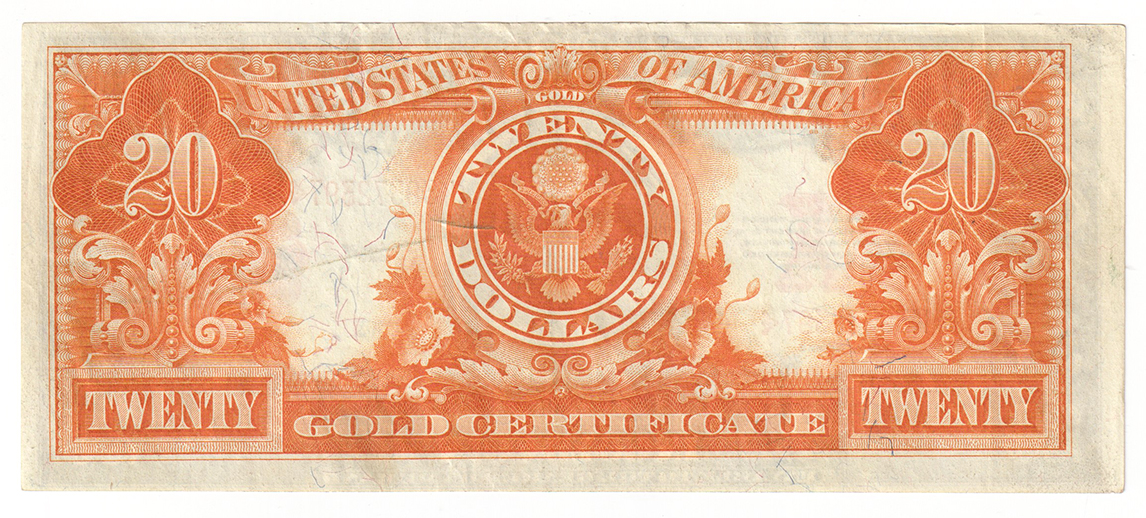 1922 $20 - XF