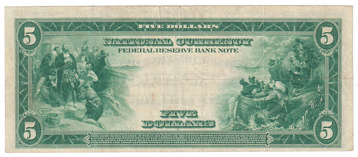 1918 $5 St. Louis - VF