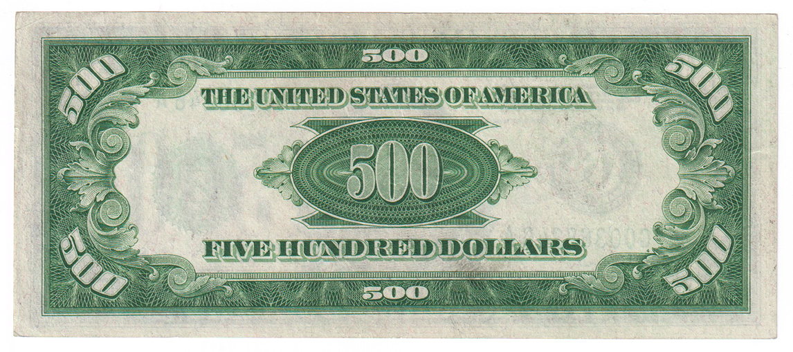 1934-A $500 Chicago - AU